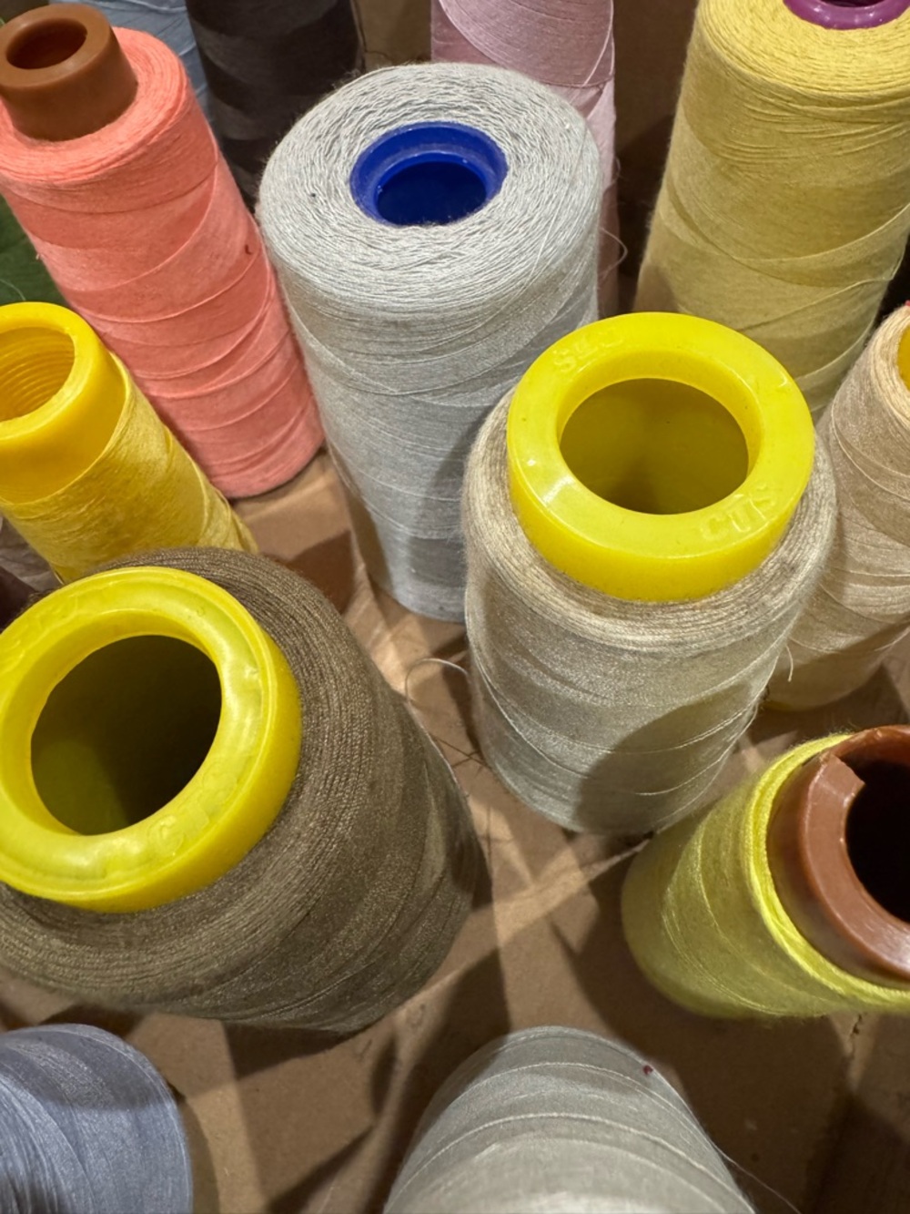 Assorted Sewing Thread Cone Lot - Multi Color - Picture 4 of 4